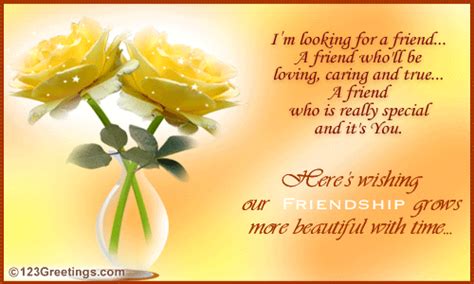 Ive Found A Friend In You Free Hello Ecards Greeting Cards 123