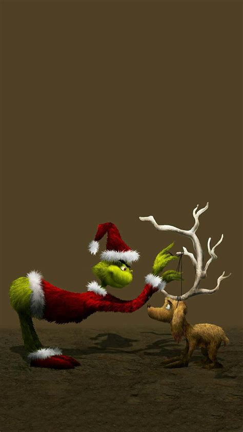 Vintage The Grinch Android Background Wallpaper Iphone Christmas Christmas Wallpaper
