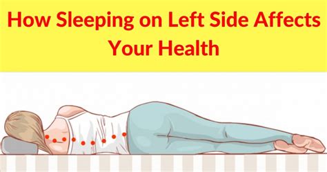 This Is Why You Should Sleep On Your Leftbacked By Science