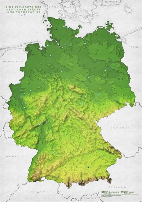 Topographic Maps Of Germany