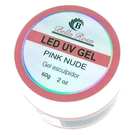 Gel De Unha Bella Rosa G Pink Nude Transparente Bela Rosa Entrega