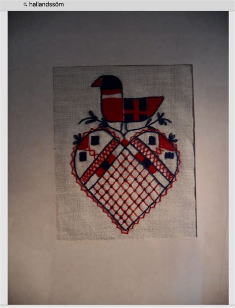Pin Af Lisa Duke På Swedish Embroidery Patterns Broderi