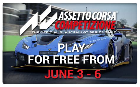 Assetto Corsa Competizione Limited Time Free Play Bsimracing