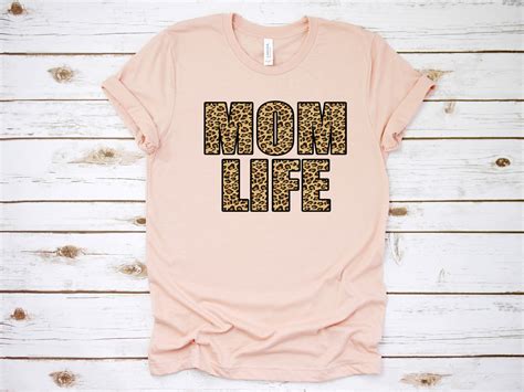 Mom Life Shirt Mama Shirtmom Shirts Mommy Shirt Shirts For Etsy