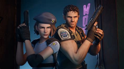Resident Evils Jill Valentine And Chris Redfield Drop Into Fortnite One Esports