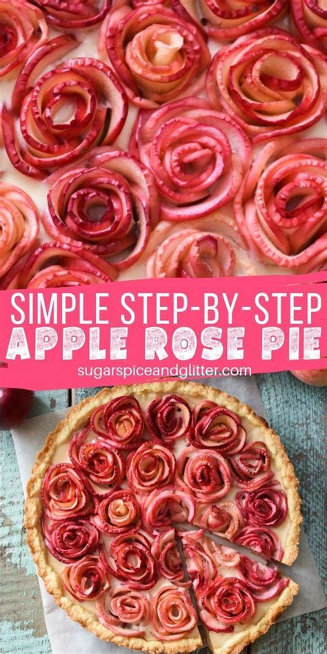 A Fun Take On Our Classic Apple Pie Recipe This Apple Rose Pie Makes A Big Impression But Is