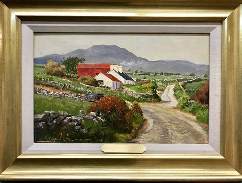 Edmund Sullivan Original Irish Farmhouse Landscape Painting