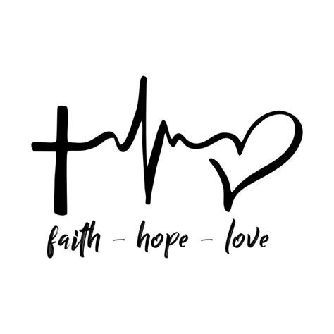 Faith Hope Love Faith Tapestry Teepublic