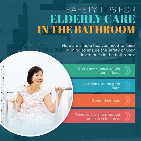 Safety Tips For Elderly Care In The Bathroom ElderlyCare SafetyTips
