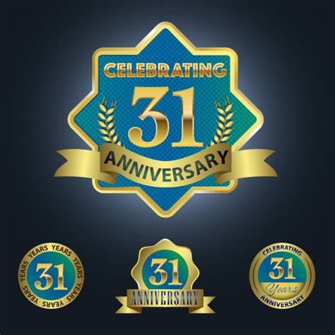 31 Years Stock Vectors Royalty Free 31 Years Illustrations