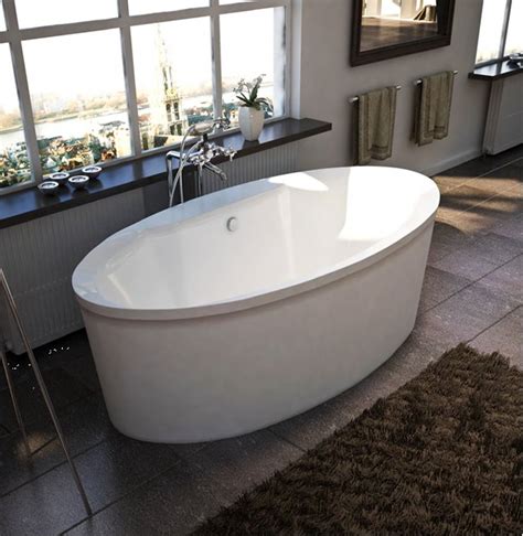 Whirlpool tubs typically feature either water jets or air jets. Atlantis Suisse | Freestanding Whirlpool, Soaking & Air ...