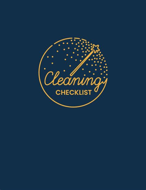 Buy Cleaning Checklist Daily Weekly And Monthly Cleaning Schedule