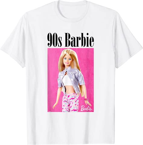 Maglietta Donna Barbie Ufficiale Barbie Anni 90 Maglietta Amazonit Abbigliamento