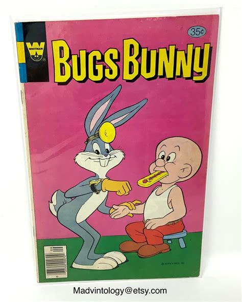 Vintage Antique Estate 1978 Bugs Bunny Comic Book Whitman Etsy