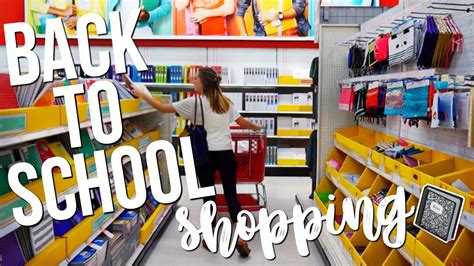 Back To School Shopping Youtube