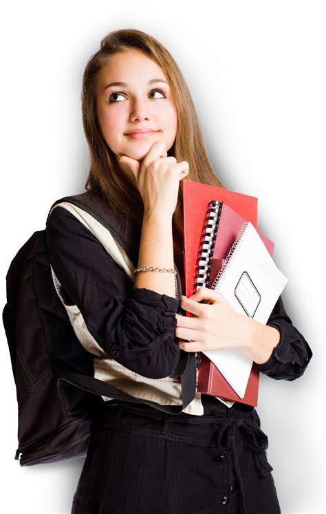 Download Student Png College Girl In Png Png Image With No Background
