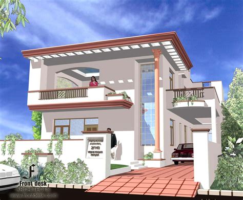 Residence At Vidhyadhar Nagar Jaipur Front Desk Architects