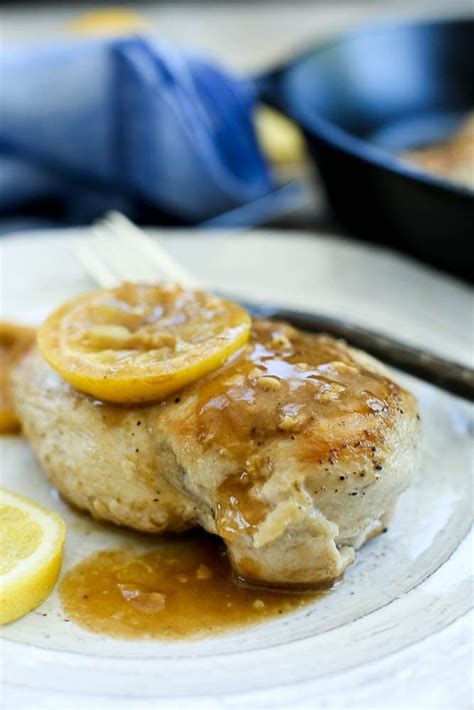The dish has been sweetened to appeal to a broader range of those who appreciate the fun of cooking with fine wines. Easy Lemon Garlic Skillet Chicken Breasts - Happy Healthy Mama