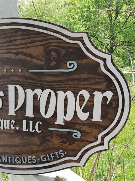 Business Sign, Oval, 3D, Large, Custom, Antique Store, Indoor, Outdoor ...