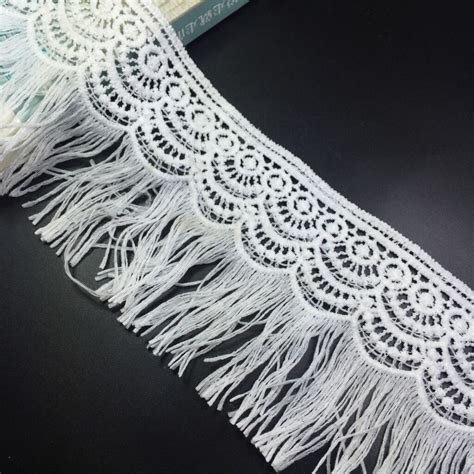 Explosion Embroidered Milk Silk Fringed Lace Apparel Accessories Water