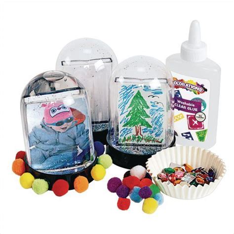 Colorations Create Your Own Snow Globe Set Of 12 In 2021 Arts And