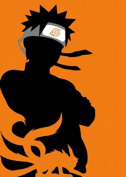 Poster Naruto Minimalist Siluetas Posters Artflakes Prints