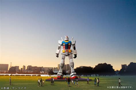 Bandai Building 18m Tall Life Size Rx 78 2 Gundam Sankaku Complex