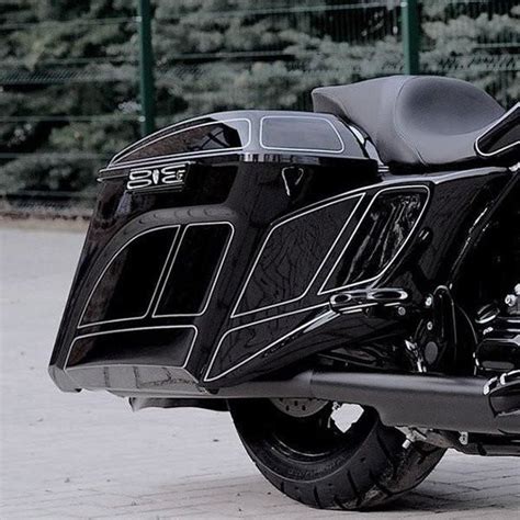 Harley Davidson Stretched Extended Side Covers 2014 2021 Gazelle