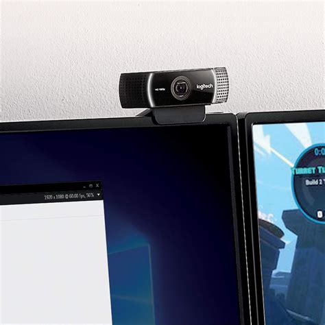 Logitech C922 Pro Stream 1080 Webcam For Hd Video Streaming Black 960