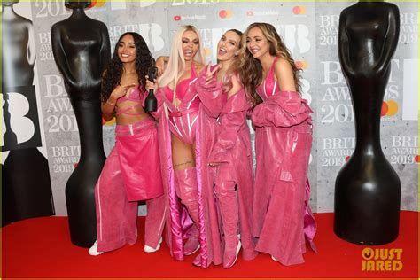 Little Mix Rock Pink Outfits For Brit Awards 2019 Performance And Win
