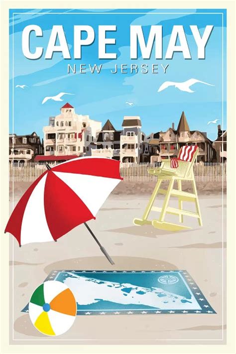 Cape May Art Print By Old Red Truck Icanvas