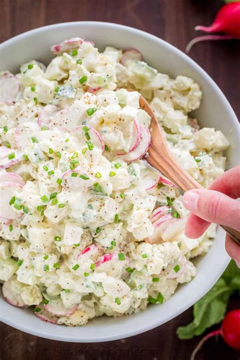 Creamy Potato Salad Recipe Natashaskitchen Com
