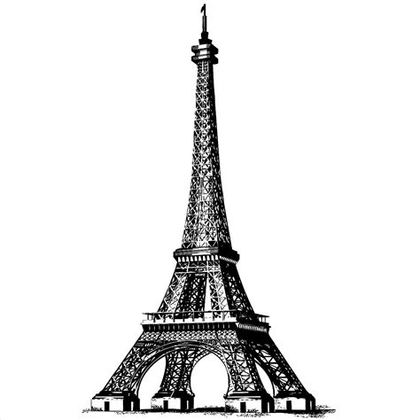 All eiffel tower clip art are png format and transparent background. Eiffel Tower Drawing | Free download on ClipArtMag