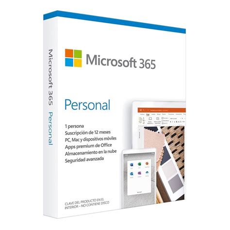 Microsoft 365 Personal Microsoft Para 1 Persona Por 12 Meses Walmart