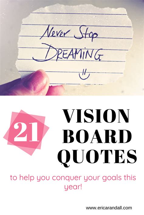 21 Vision Board Quotes To Help You Achieve Your Goals In Life Vision
