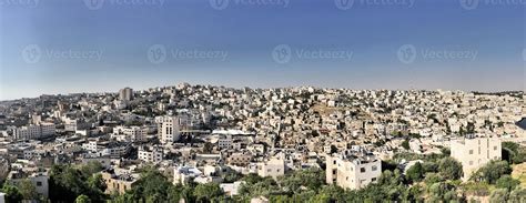 A Panoramic View Of Hebron In Israel 14790742 Stock Photo At Vecteezy