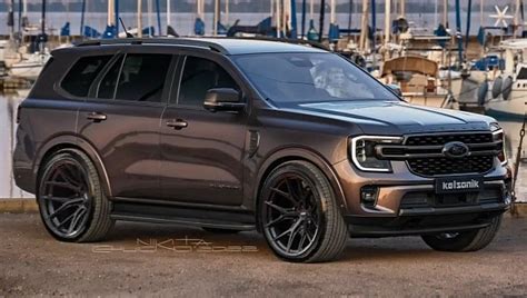 2023 Ford Everest Starts Looking Like A Raptor Wannabe In Unofficial