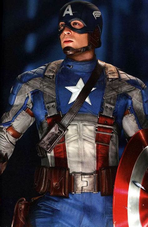 Whitaker Malem Movie Captain America The First Avenger Chris Evans Superhero Suit Costume