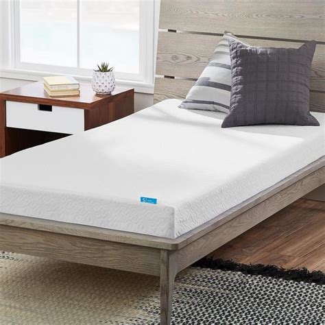 Memory foam mattresses do not require a box spring. Shop LUCID Comfort Collection Dual Layered 5-inch Twin XL ...