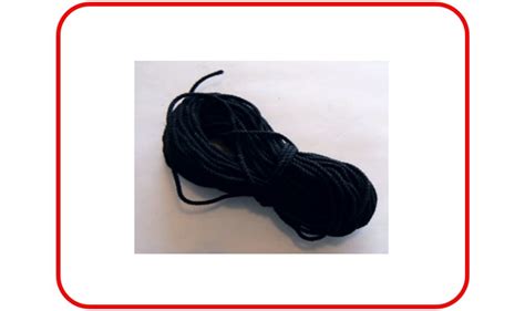 Model Boat Rigging Cord Various Thickness Natural Or Black