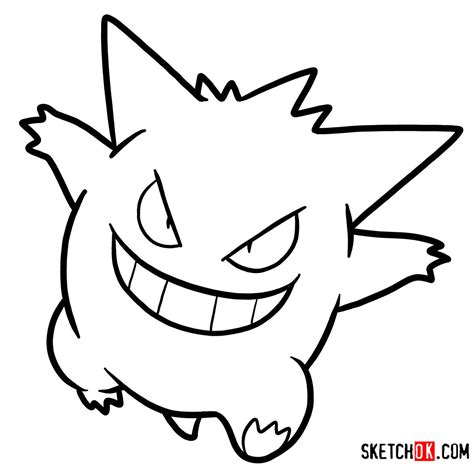 It is the final form of gastly and is also known as the 'shadow pokémon'. Gengar paintings search result at PaintingValley.com