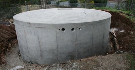 Concrete Water Tanks Domestic Industrial Rural Rainwater Storage