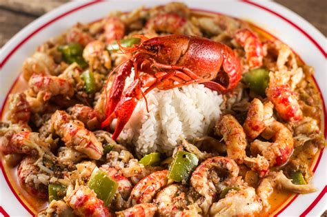 · succulent crawfish tails cooked in spices and a rich cream sauce then tossed with pasta. Crawfish Étouffée cooked the old-fashioned way is a ...