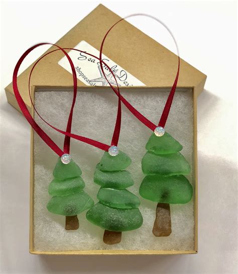 These Adorable Ornaments Will Add A Touch Of The Sea To Any Christmas Decor Handcrafted From Ge