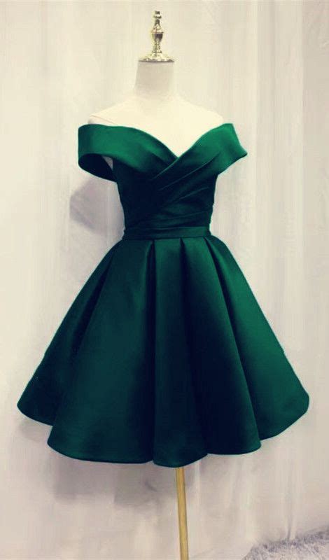 short emerald green homecoming dresses for prom party semi formal dress on luulla