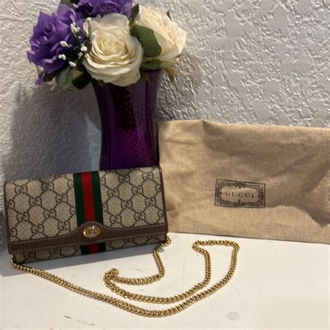 Gucci Bags Gucci Ophidia Gg Chain Wallet Poshmark