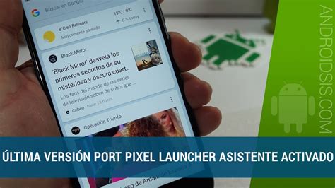 Pixel Launcher No ROOT Google Assistant habilitado - YouTube The list of features already available is already quite impressive, and i especially like the app hiding.