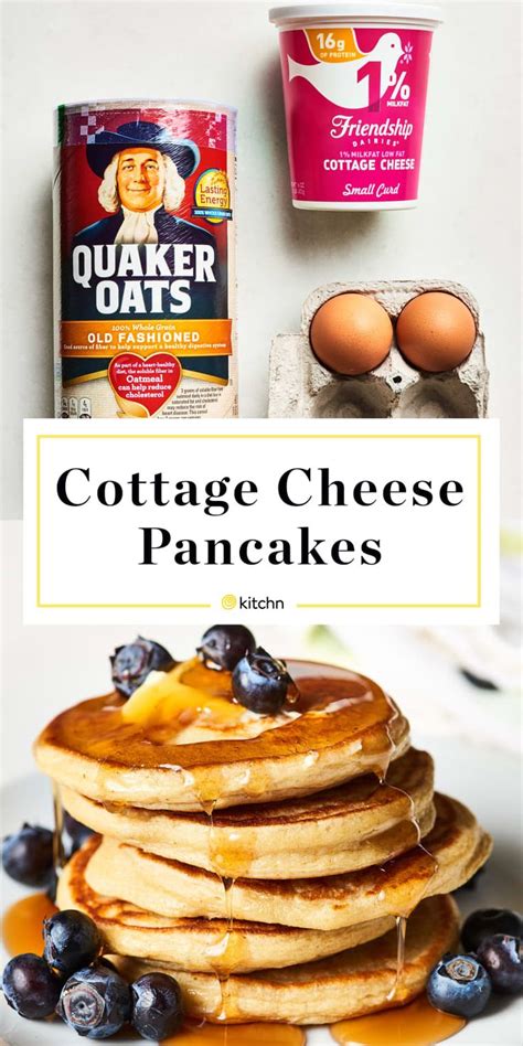Just in case you've never made pancakes (oh boy) heat in pam sprayed pan on medium for two minutes or until firm enough to be flipped. 3-Ingredient Cottage Cheese Pancakes | Recipe | Cheese ...