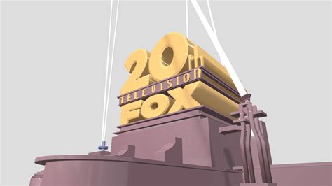 20th Television Fox Blocksworld Logo Remake 3d Model By Demorea