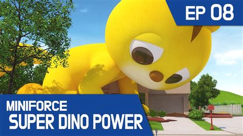 Kidspang Miniforce Super Dino Power Ep08 Watch Out For Giant Max